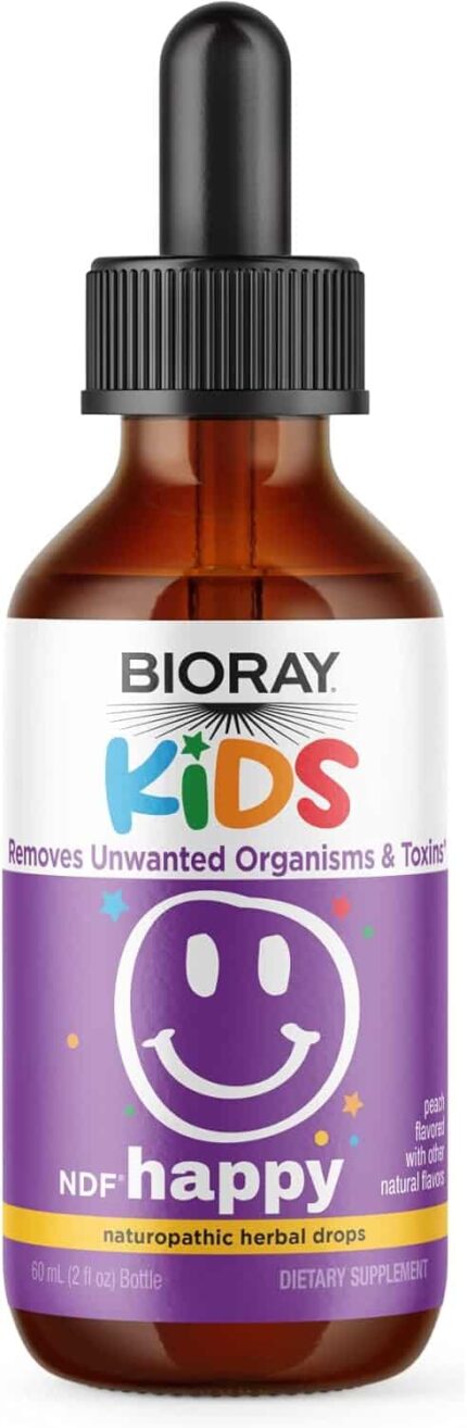 BIORAY Kids NDF Happy Peach Children's Digestive Support 59 ML