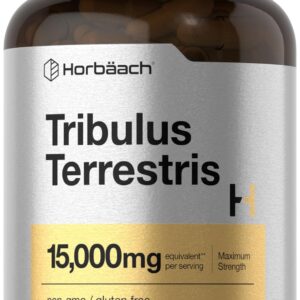 Horbäach Tribulus Terrestris 15000mg per serving | 180 Caps