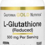 California Gold Nutrition L-Glutathione Glutatyon 500 Mg 30 Caps