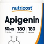 Nutricost Apigenin 50mg, 180 Capsules - Non-GMO, Gluten Free, Vegan