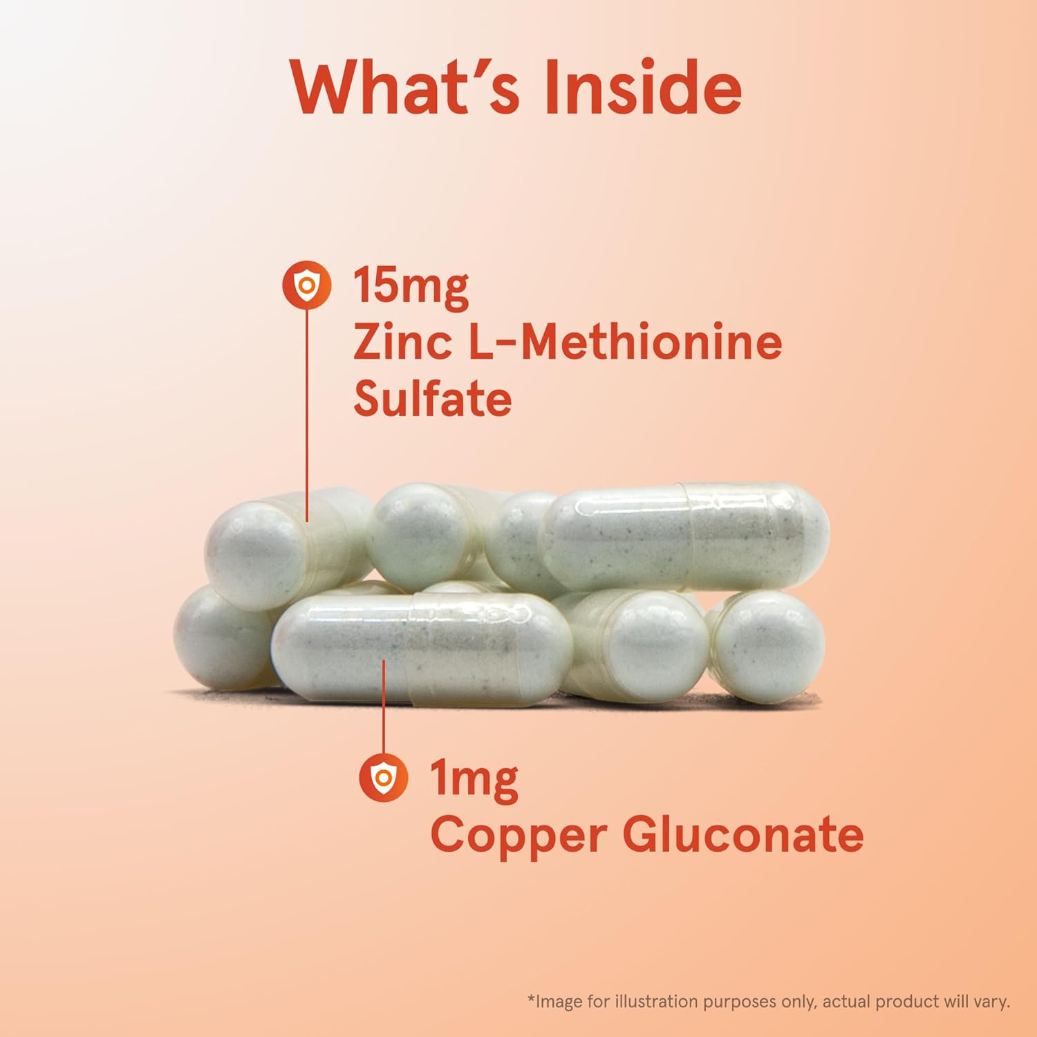 Jarrow Formulas Zinc Balance with Copper - Essential Minerals for Immune 15 mg 100 Veggie Caps - Görsel 3