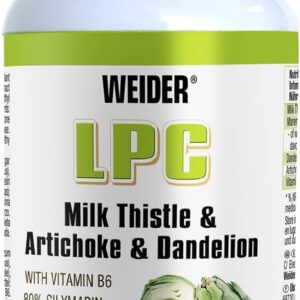 Weider LPC Liver Milk thistle(Deve dikeni)+Artichoke(Enginar) Dandelion Protector Cleanse - 90 caps