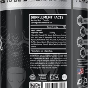 Core Champs Core Series Test Freak Booster Daa Aspartic acid Tribulus 60 caps