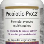 Bioclinic Naturals Probiotic Pro (lactobacillus+bifidobacterium) 12 Billion milliards 60 vcaps