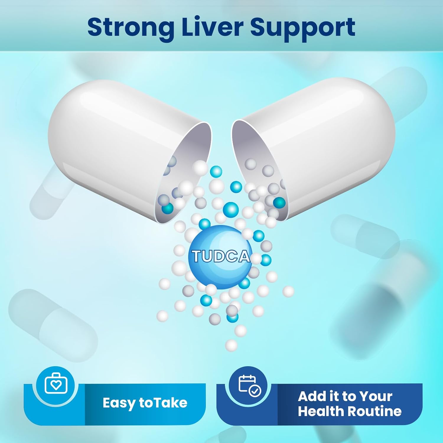 inGreens TUDCA+Milk Thistle 1450MG Health for Liver Kidney Cleanse Detox and Repair 60 Caps - Görsel 6