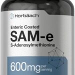 Horbaach SAM-e 600mg | 60 Tablets | S-Adenosyl Methionine | Vegetarian, Non-GMO, Gluten Free