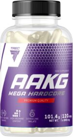 TREC Nutrition AAKG Nitric Oxide L-Arginine L-Citrulline Pump 120 Caps