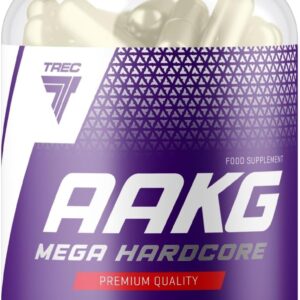 TREC Nutrition AAKG Nitric Oxide L-Arginine L-Citrulline Pump 120 Caps