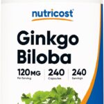 Nutricost Ginkgo Biloba 120 mg 240 Capsules
