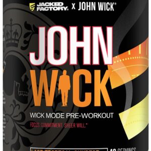 Jacked Factory X John Wick - Wick Mode PreWorkout 40 Servings
