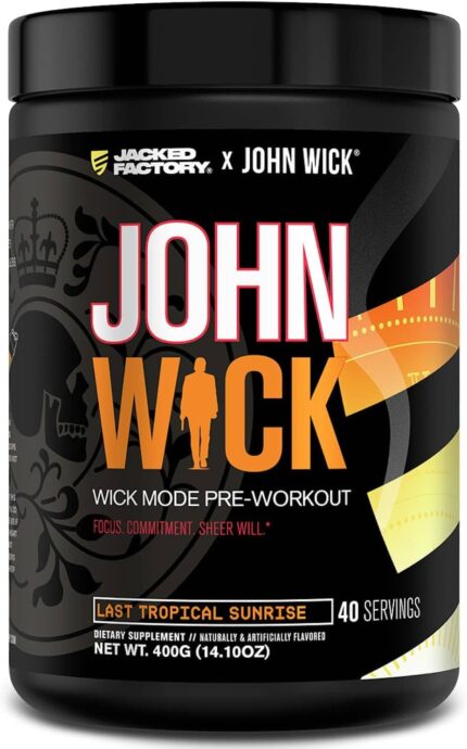 Jacked Factory X John Wick - Wick Mode PreWorkout 40 Servings