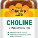 Country Life Choline Nerve Health 266 mg 100 Tablet