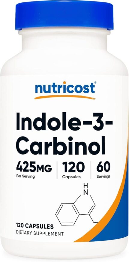 Nutricost Indole-3-Carbinol Liver 425mg 120 Caps