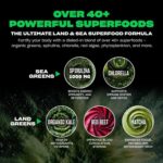 Mutant Big Greens Sea Greens Reds Antioxidants phytonutrients 1000mg spirulina  Probiotic 294 gr - Görsel 3