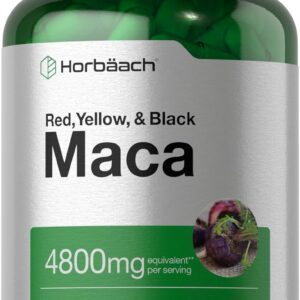 Horbäach Maca Root Matcha 4800mg | 120 Capsules