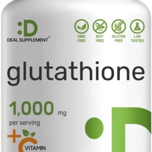 Deal Supplement Glutathione(Glutatyon) 1,000mg Per Serving