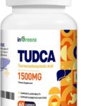 inGreens TUDCA High Pure Tauroursodeoxycholic Salts Liver Cleanse Detox and Repair 1500 mg 60 Caps