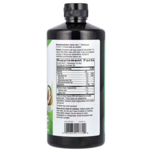 Nature's Way Organic MCT Oil & Caprylic Acid Weight Management 887 ml - Görsel 2