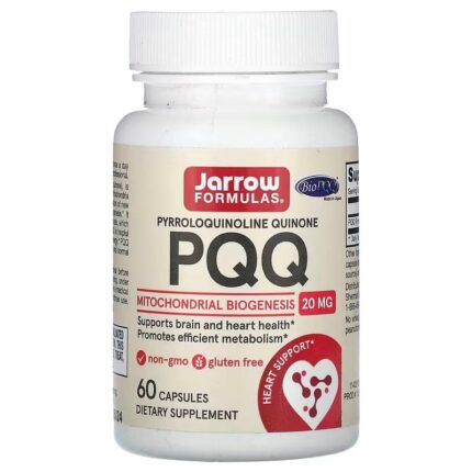 Jarrow Formulas PQQ Brain & Cognitive 20 mg 60 Caps