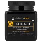 Youtheory Men's Health Shilajit 60 Veg Caps
