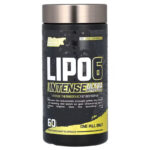Nutrex Research LIPO 6 Intense Ultra Concentrate Fat Burners 60 Caps