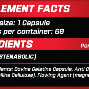 Grimlabs Bloodlust SR9009 Stenabolic 10 MG 60 Caps