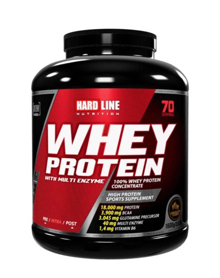 HARDLINE % 100 Whey Protein 1600 Gr