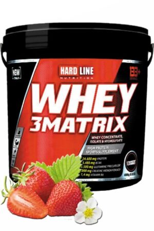 Hardline Whey 3Matrix Çilek 3600 Gr