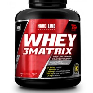 Hardline Whey 3Matrix 2300 Gr Muzlu