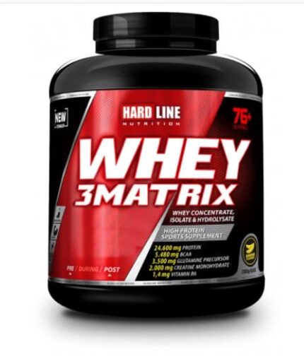 Hardline Whey 3Matrix 2300 Gr Muzlu