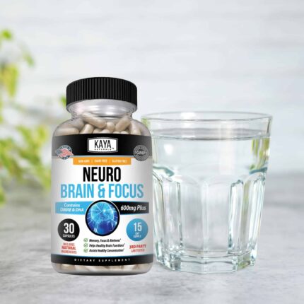 Kaya Naturals Neuro Optimizer Focus - Nootropic Energy Capsule (Dmae+Folate+molybdenum+İron+Biotin)
