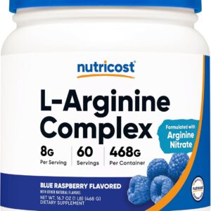 Nutricost L-Arginine AKG Nitric Oxide Complex Hcl 468 Gram 60 servis