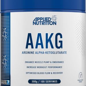 Applied Nutrition AAKG - L Arginine Alpha Ketoglutarate 3000mg Nitric Oxide Energy Boost Muscle Pump