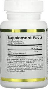 California Gold Nutrition Fisetin with Novusetin Brain Cognitive 100 mg 30 Veggie Caps - Görsel 2