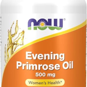 NOW Foods Evening Primrose Oil 500 mg with Healthy skin Naturally Occurring GLA (Gamma-Linolenic Acid), 250