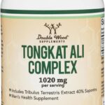 Double Wood Tongkat Ali Extract Tribulus Longjack Eurycoma Longifolia for Men & Women 60 Caps
