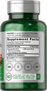 Horbaach Ashwagandha Supplement | 180 Capsules | for Women and Men | Herbal Root Extract - Görsel 3