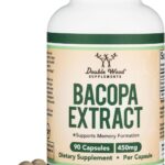 Double Wood Bacopa Monnieri Memory Supplement 450mg, 90 Caps