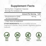 Deal Supplement Dihydroberberine GlucoVantage 100mg Per Serving, 120 Veggie Caps - Görsel 2