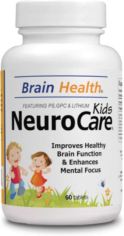 Neuro Care Kids Brain Health Alpha Gpc PhosphatidylSerine Lithium 60 Tablet