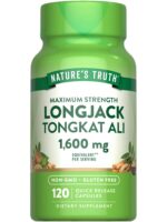 Natures Truth Longjack Tongkat Ali 1600 mg 120 20:1 Extract Quick Release Caps