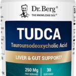 Dr. Berg TUDCA Tauroursodeoxycholic Acid Liver Health Bile Flow Gallbladder Digestive Health 30 Caps
