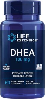 Life Extension DHEA For Hormone Balance Immune Support Cognitive Anti-Aging and Mood - 60 Veg Caps