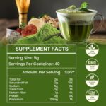 İngreens Mushroom Matcha MCT Reishi & Lion's Mane for Immune Strengthen Focus & Energy 200 gr - Görsel 4