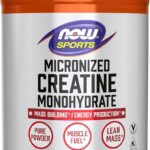 NOW Foods Sports Micronized Creatine Monohydrate 500 Gram - 119 Servis