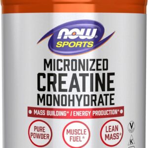 NOW Foods Sports Micronized Creatine Monohydrate 500 Gram - 119 Servis