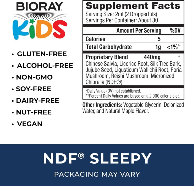 BIORAY Kids NDF Sleepy Maple Through The Night 60 ML - Görsel 3