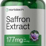 Horbaach Saffron Extract 177mg per serving 200 Capsules