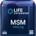 Life Extension MSM 1000 mg methylsulfonylmethane Joints antioxidant Support 100 Caps