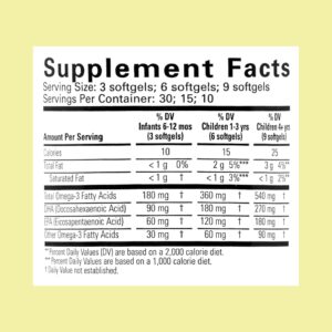 ChildLife Essentials Children Kids Pure DHA Natural Berry DHA EPA Fish Oil 90 Softgels - Görsel 2